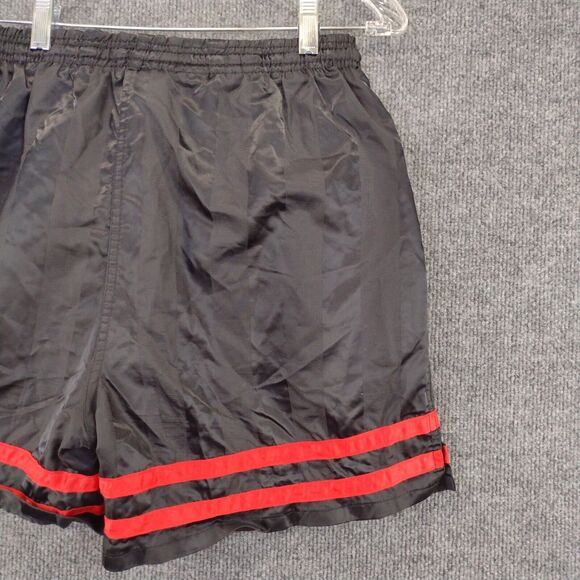 Fieldsheer Athletic Shorts Mens Size Small Black Nylon Satin Logo - Picture 9 of 14
